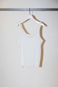 #142 RANDOM RIB TANK CAMISOLE