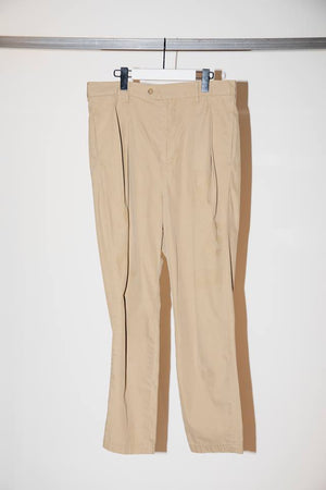 #161 BURBERRY CLOTH TUCK PANTS