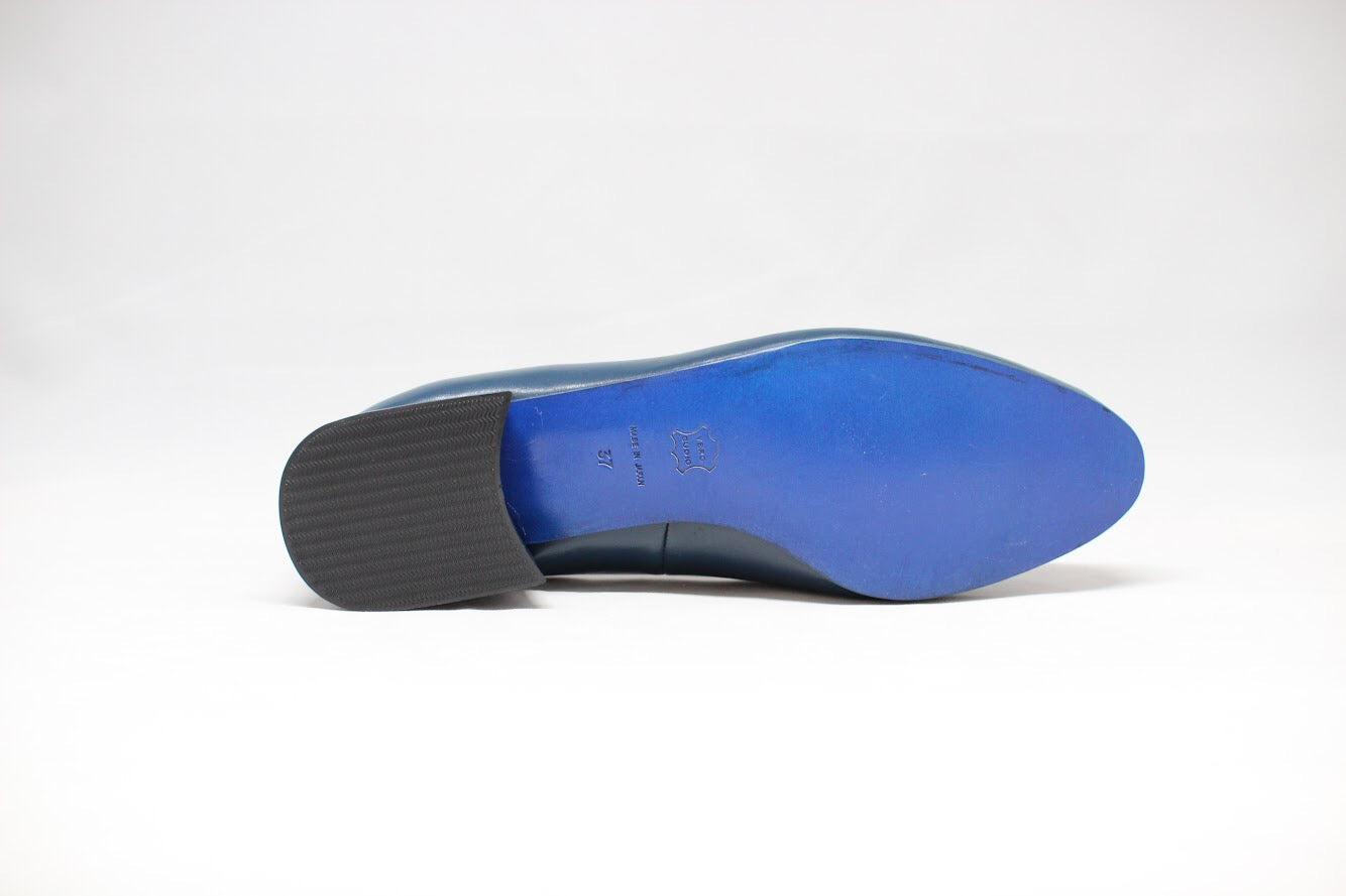 #043 SOFT SLIP ON SHOES / BLUE - 01