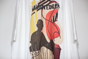 #298 HANDPAPER COLLAGE DRAPE BIG T