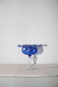 Lauscha Glass / VASE / Blue - 1