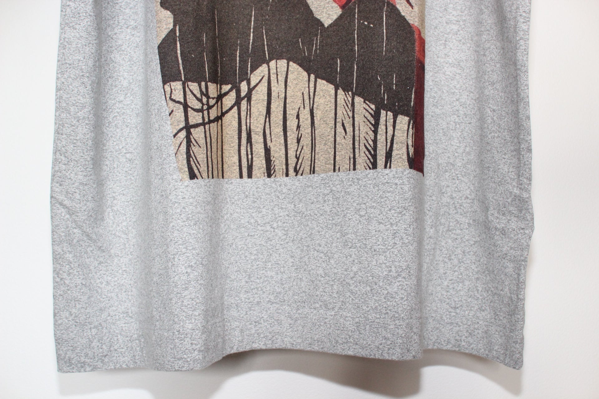 #295 KNOT PRINT BIG T