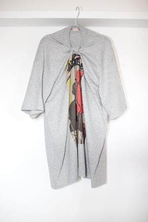 #295 KNOT PRINT BIG T