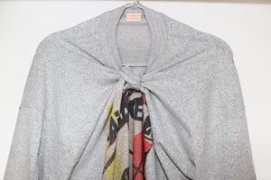 #295 KNOT PRINT BIG T