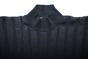 #311 STRIPE RIB MOCK NECK