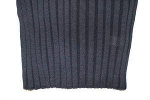 #311 STRIPE RIB MOCK NECK