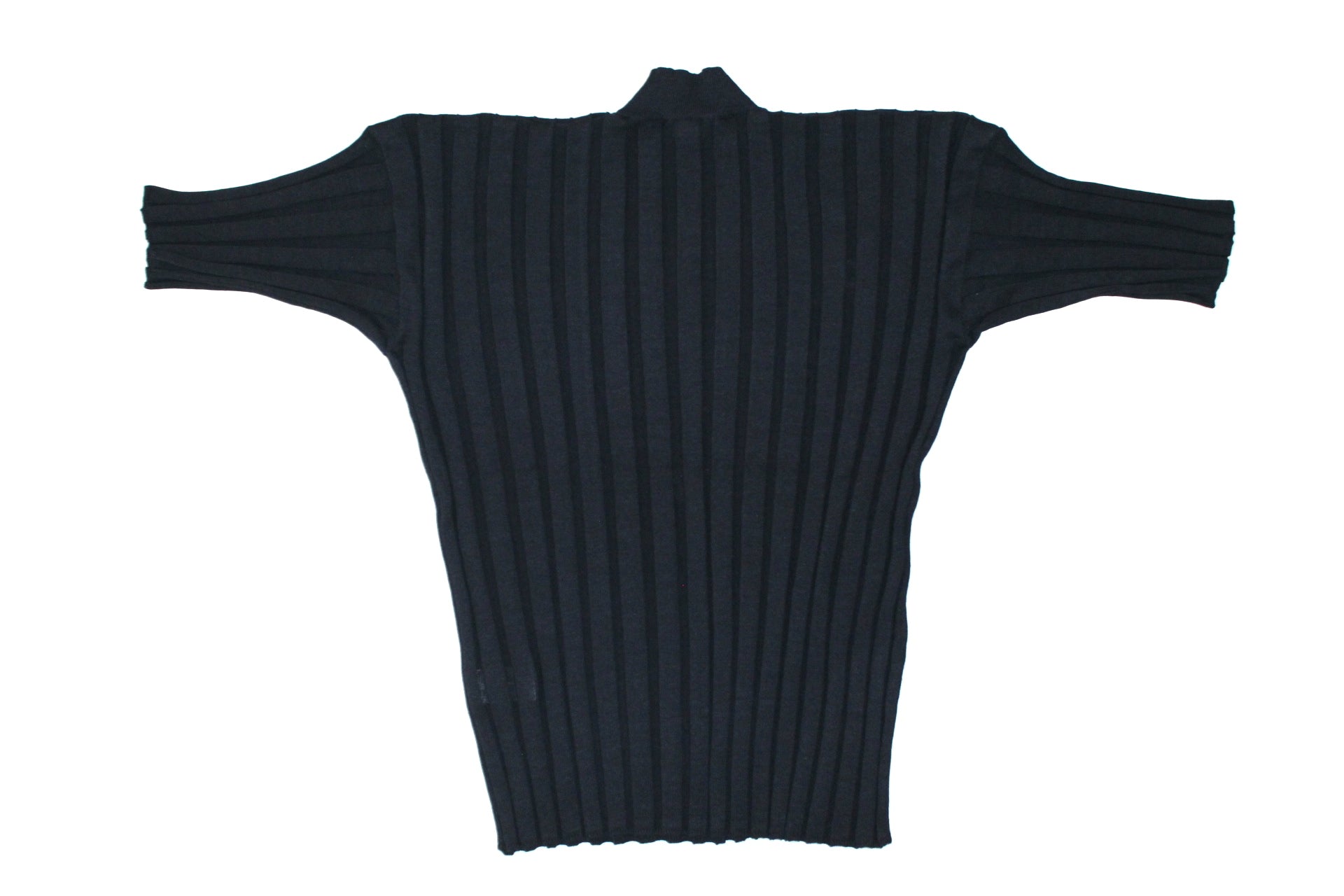 #311 STRIPE RIB MOCK NECK