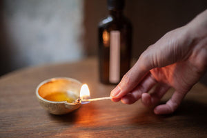 RYOKO / AGNI : OIL LAMP TREASURE BOX