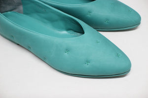 #135 KILTING FLAT SHOES