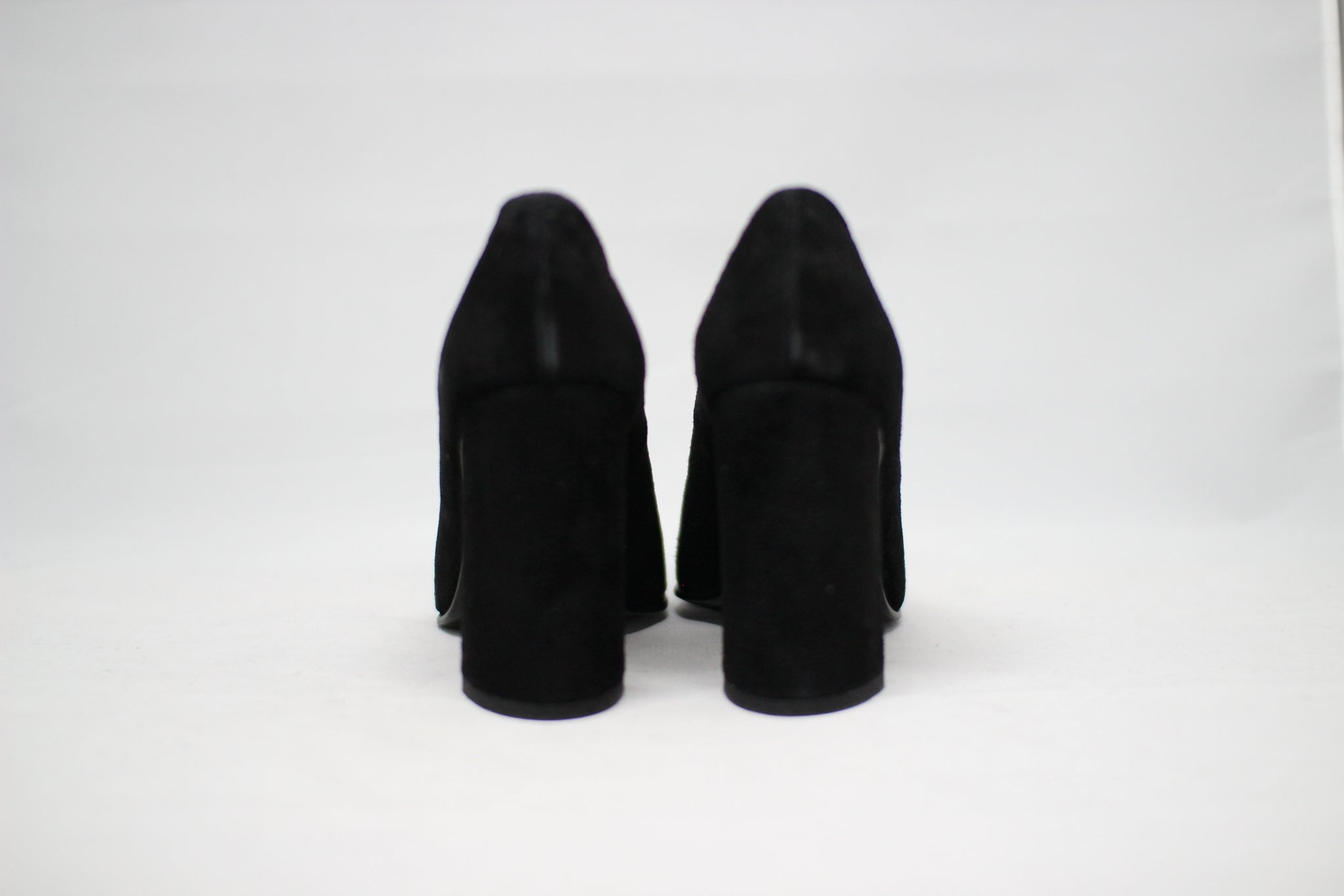 #056S FLARE HEEL PUMPS