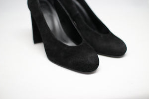 #056S FLARE HEEL PUMPS