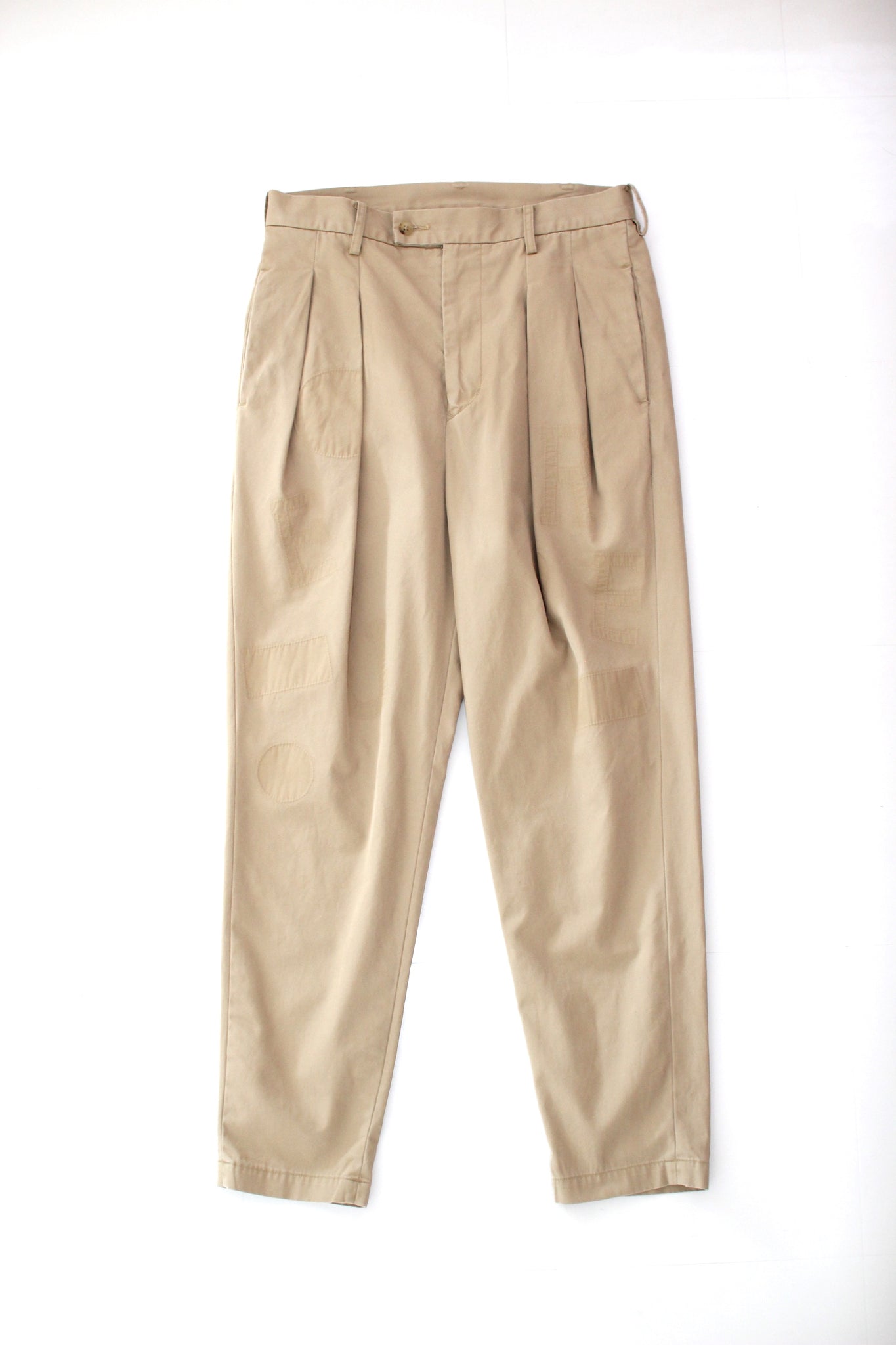 #161 BURBERRY CLOTH TUCK PANTS