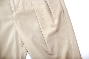 #161 BURBERRY CLOTH TUCK PANTS