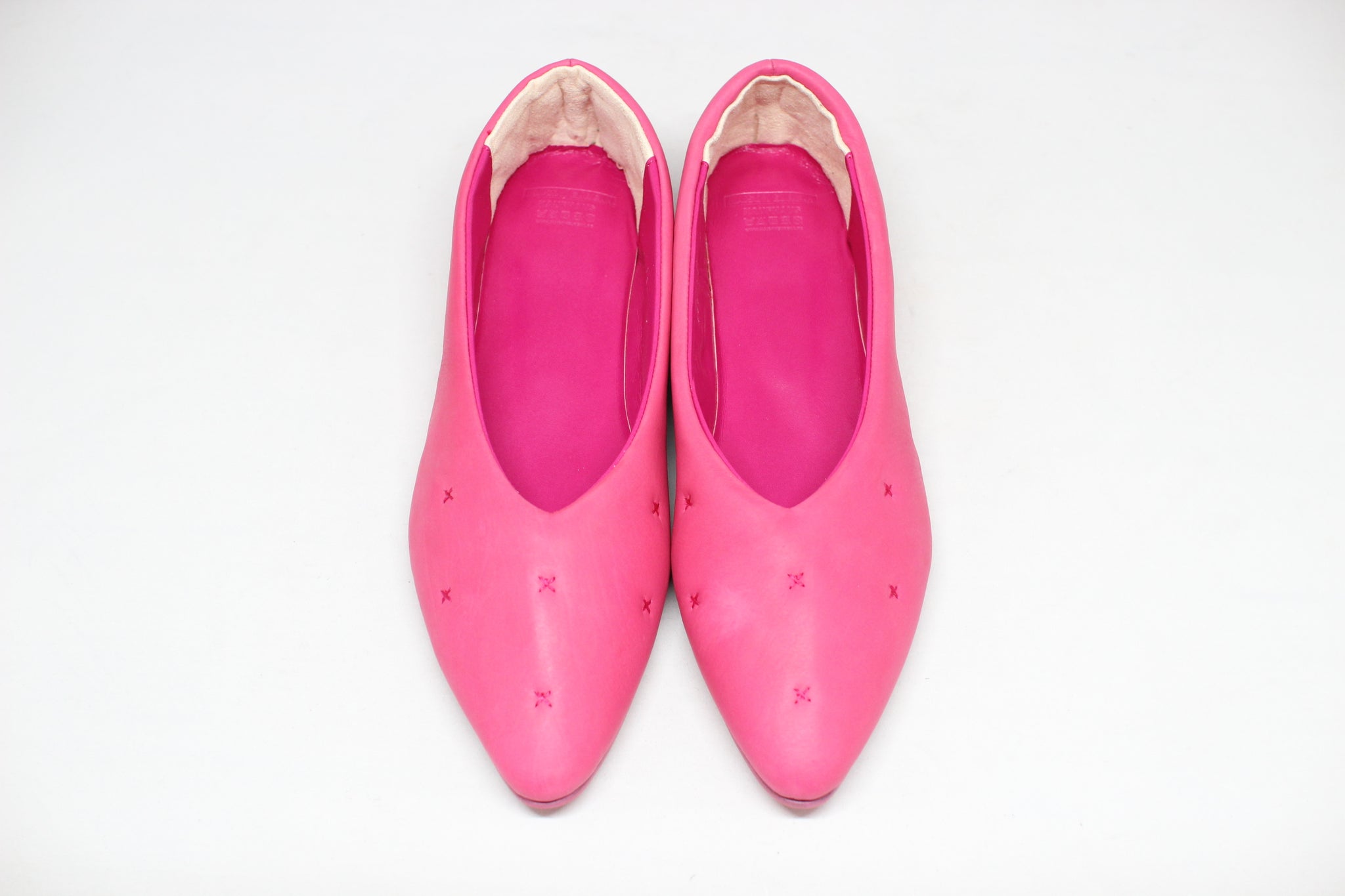 #135 KILTING FLAT SHOES