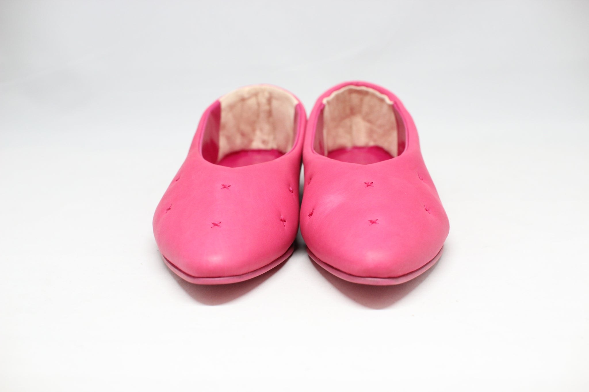 #135 KILTING FLAT SHOES