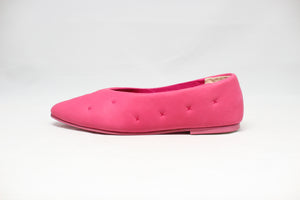 #135 KILTING FLAT SHOES