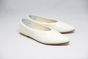 #135 KILTING FLAT SHOES