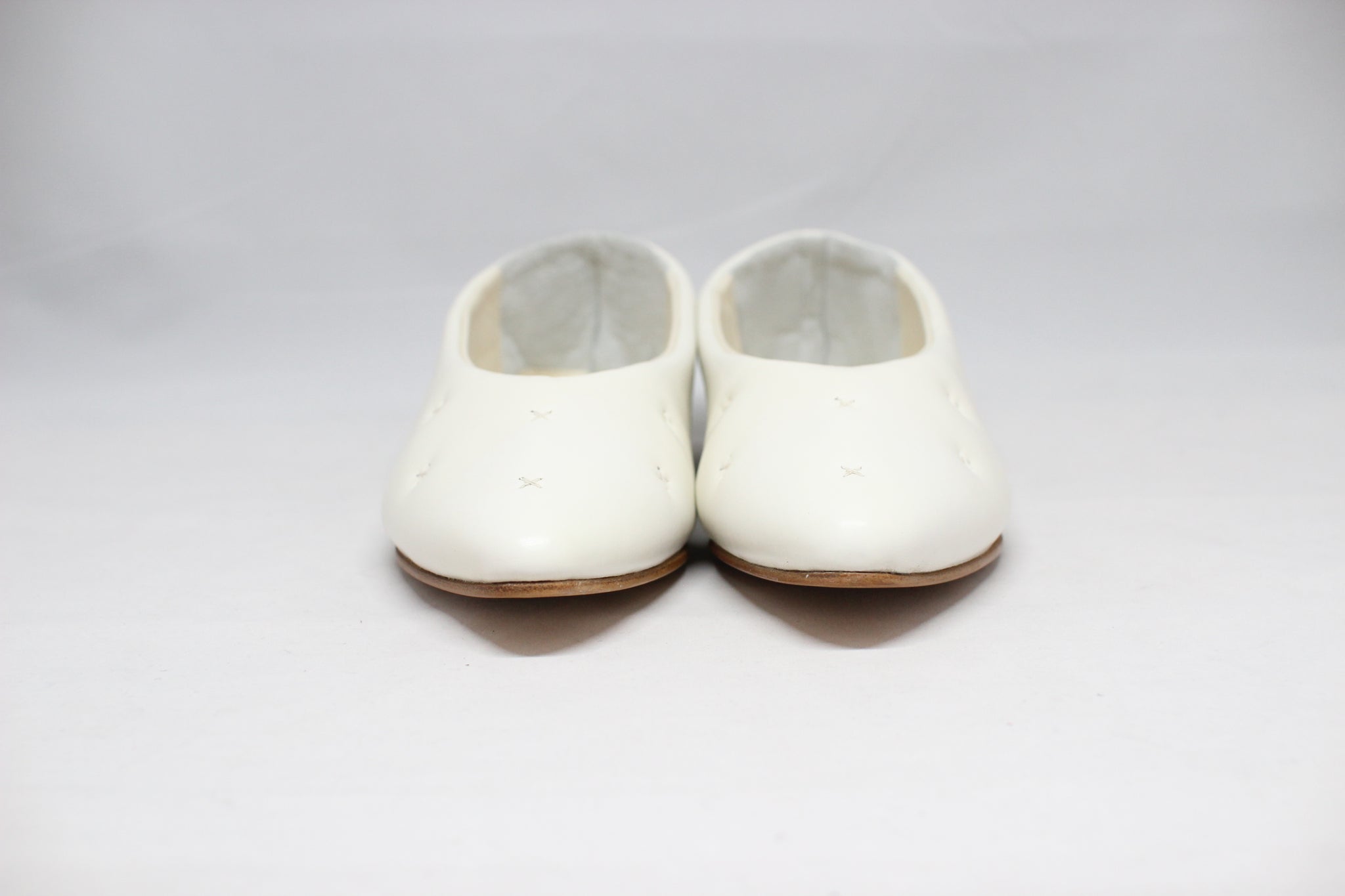 #135 KILTING FLAT SHOES