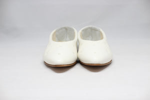 #135 KILTING FLAT SHOES