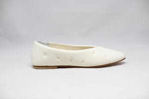 #135 KILTING FLAT SHOES