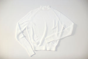 #094 RIB HIGH NECK SUMMER SWEATER