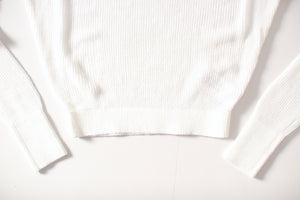 #094 RIB HIGH NECK SUMMER SWEATER