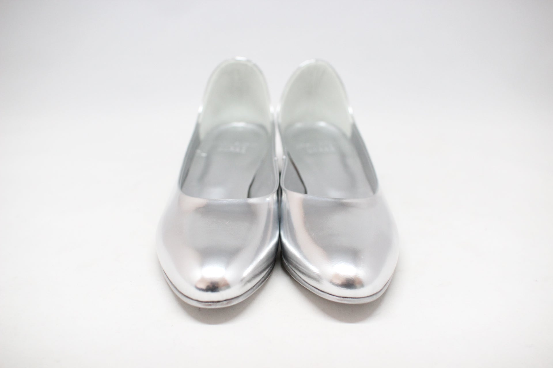 #043 SOFT SLIP ON SHOES / SILVER - 02