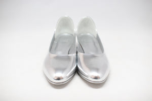 #043 SOFT SLIP ON SHOES / SILVER - 02