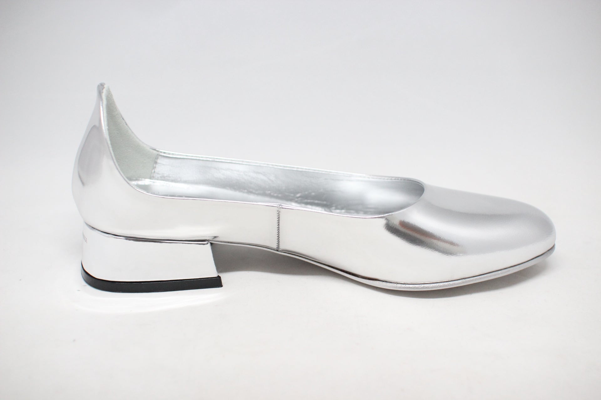 #043 SOFT SLIP ON SHOES / SILVER - 02