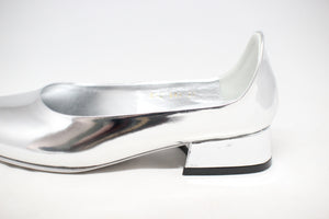 #043 SOFT SLIP ON SHOES / SILVER - 02