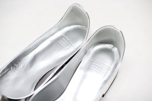 #043 SOFT SLIP ON SHOES / SILVER - 02