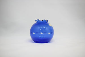 Lauscha Glass / VASE / Blue - 2