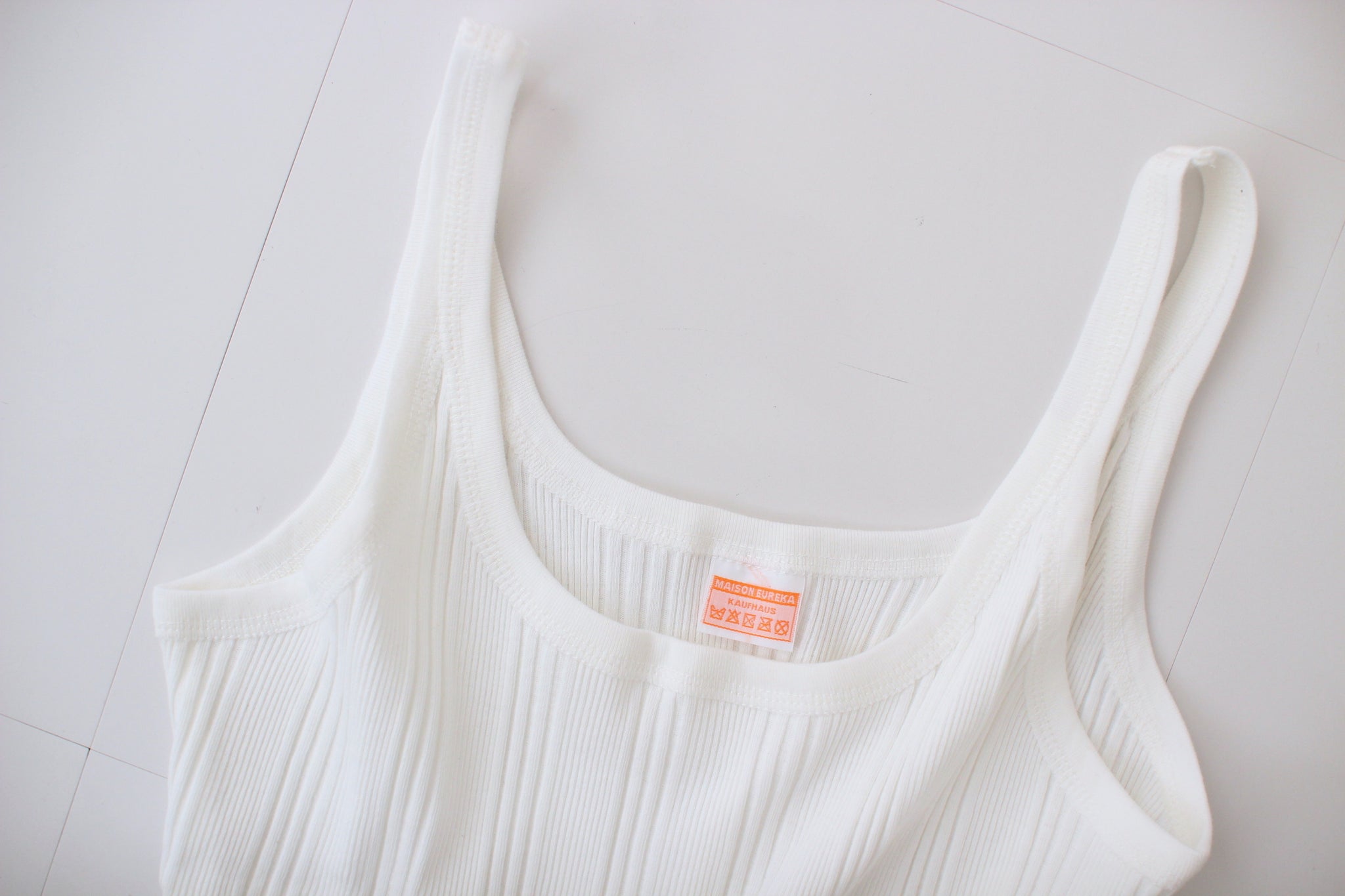 #142 RANDOM RIB TANK CAMISOLE