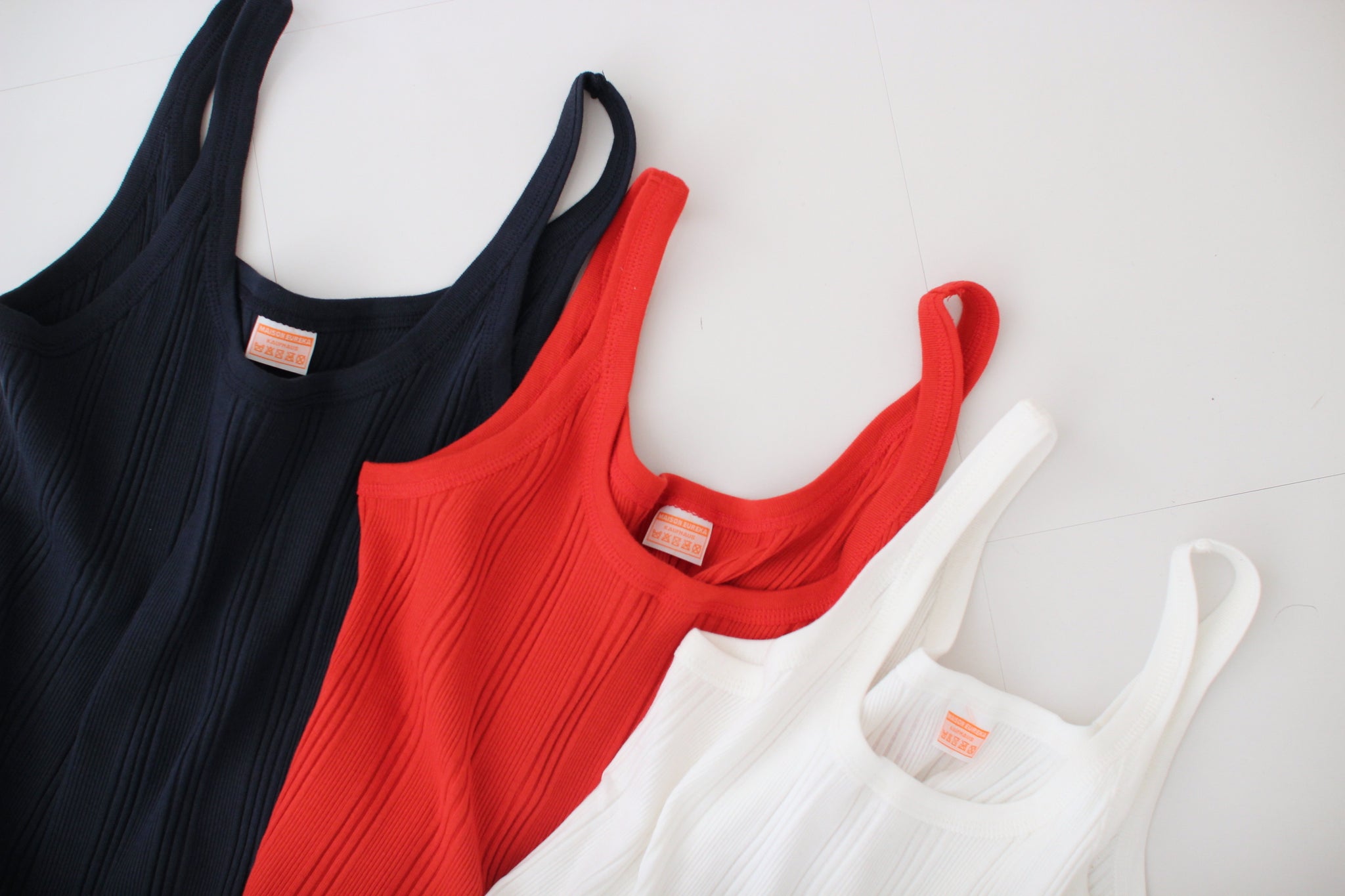 #142 RANDOM RIB TANK CAMISOLE