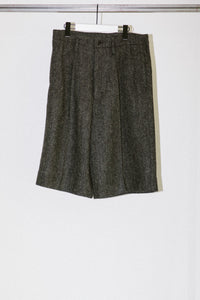 #259H WIDE SHORT PANTS - HARRIS TWEED